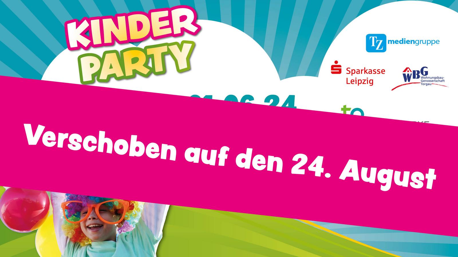 Info Kinderparty 2024 verschoben