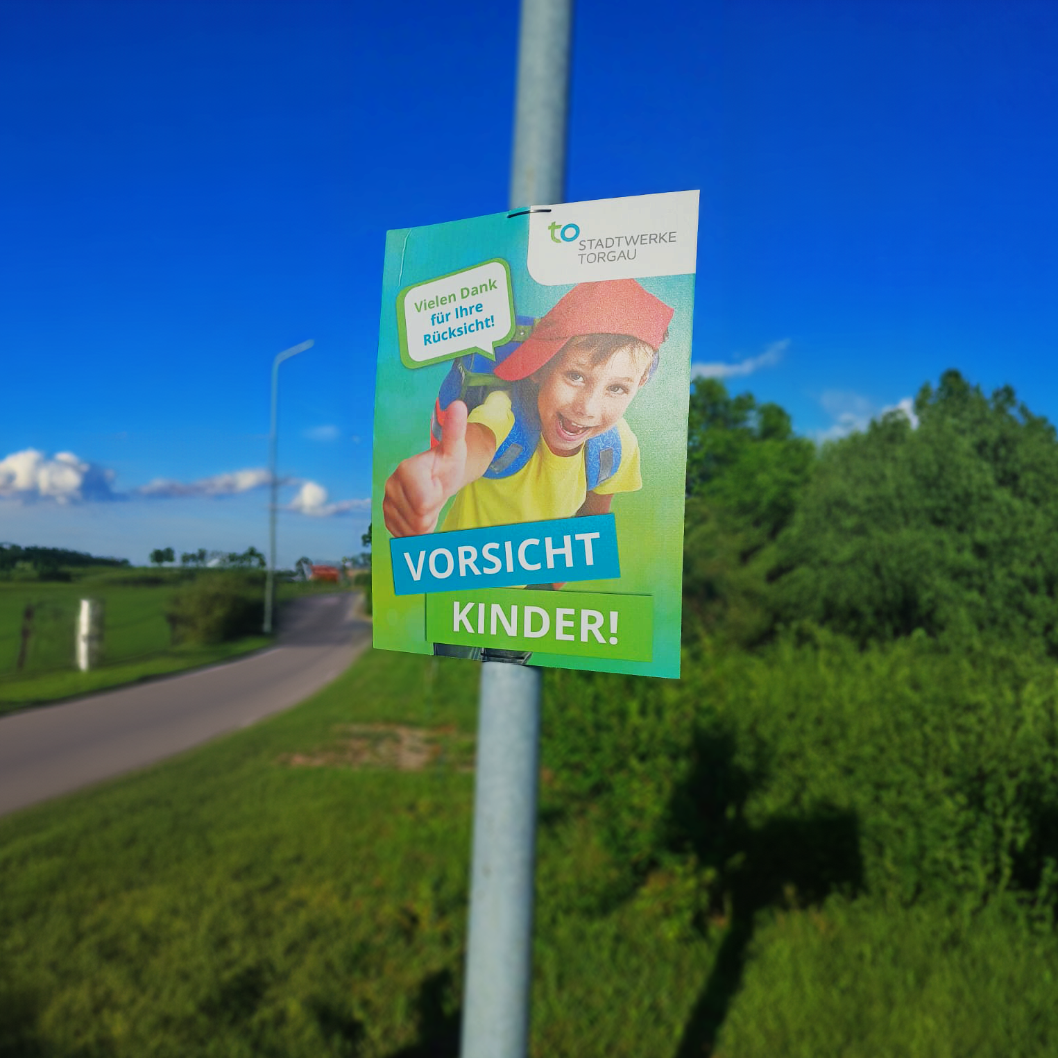 Plakat Vorsicht Kinder